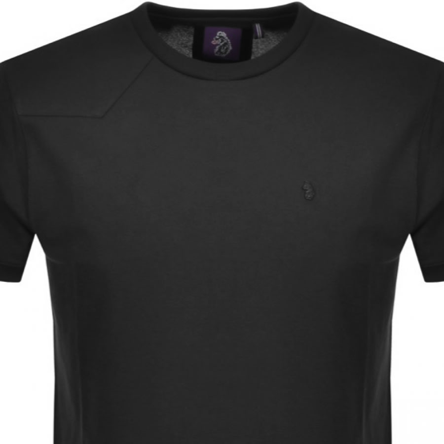 Alternative Image for ProductLuke 1977 Master Clarke Embroidery T Shirt Black2